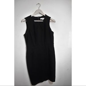 LOFT Black Mini Body-con Dress